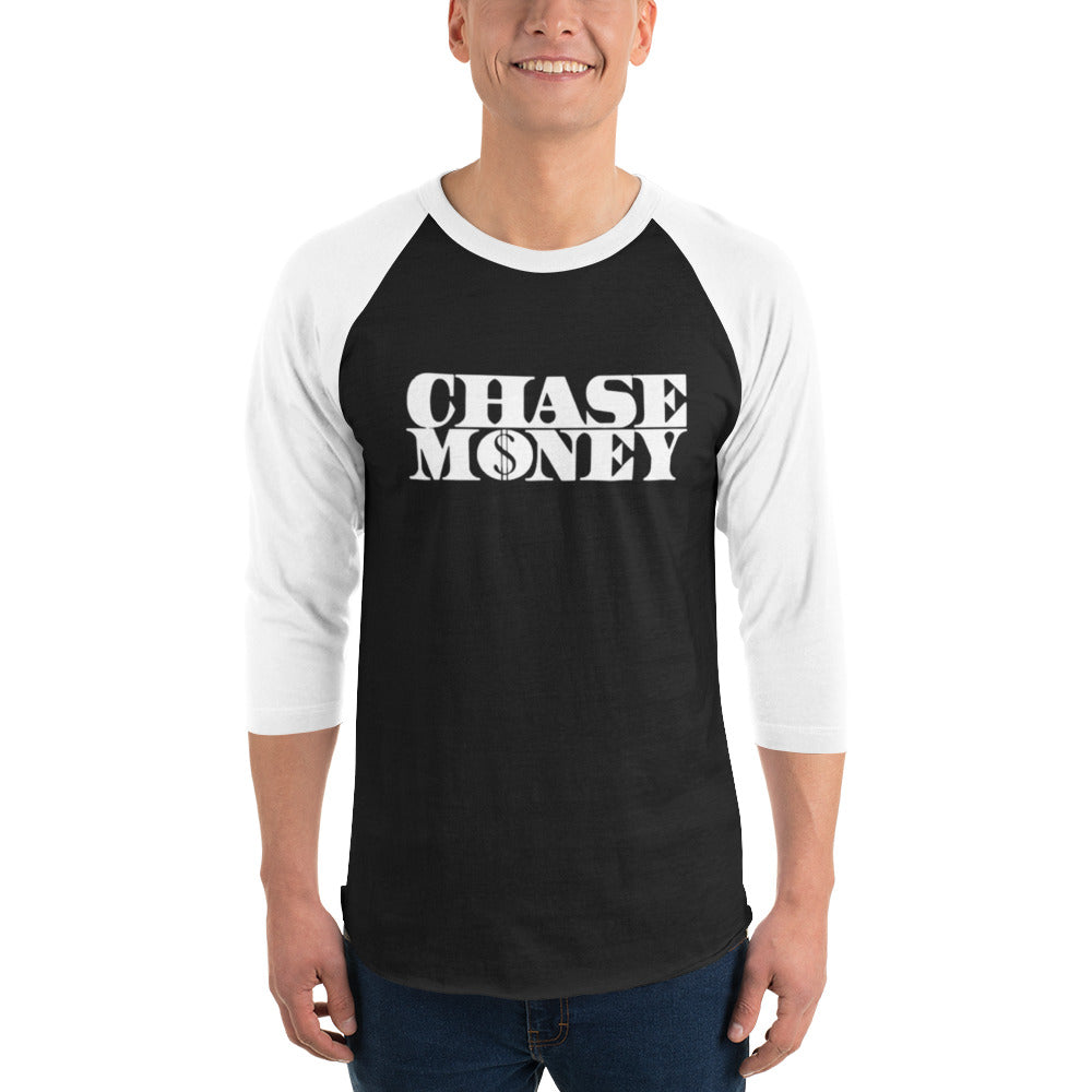 Chase Money Unisex DTG Print Raglan Tee