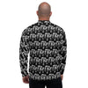 Chase Money Allover Print "CM" Bomber Jacket