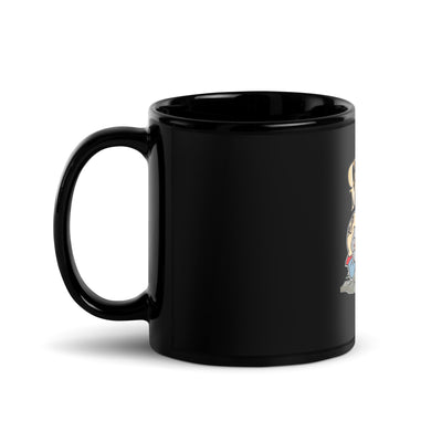 Black Glossy Mug