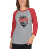 Chase Money Ladies "Moneybags" 3/4 sleeve raglan shirt