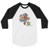 Chase Money "Running Man" 3/4 sleeve raglan shirt