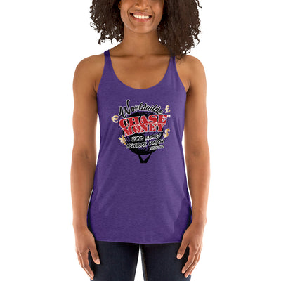 Chase Money Ladies "Worldwide" Racerback Tank