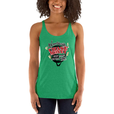 Chase Money Ladies "Worldwide" Racerback Tank