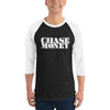 Chase Money Unisex DTG Print Raglan Tee