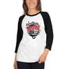 Chase Money Ladies "Moneybags" 3/4 sleeve raglan shirt