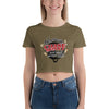 Chase Money  "Worldwide" Women’s Crop Tee